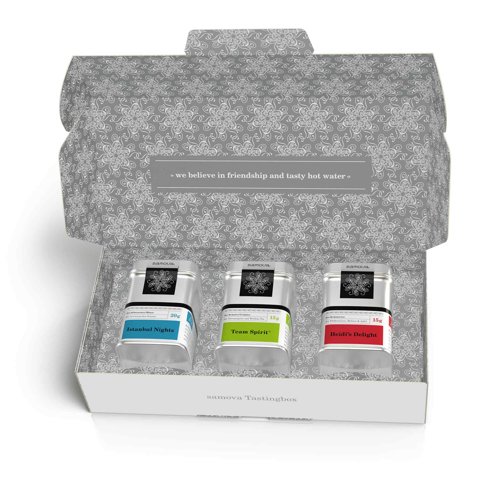 Tea Tasting Box 3er