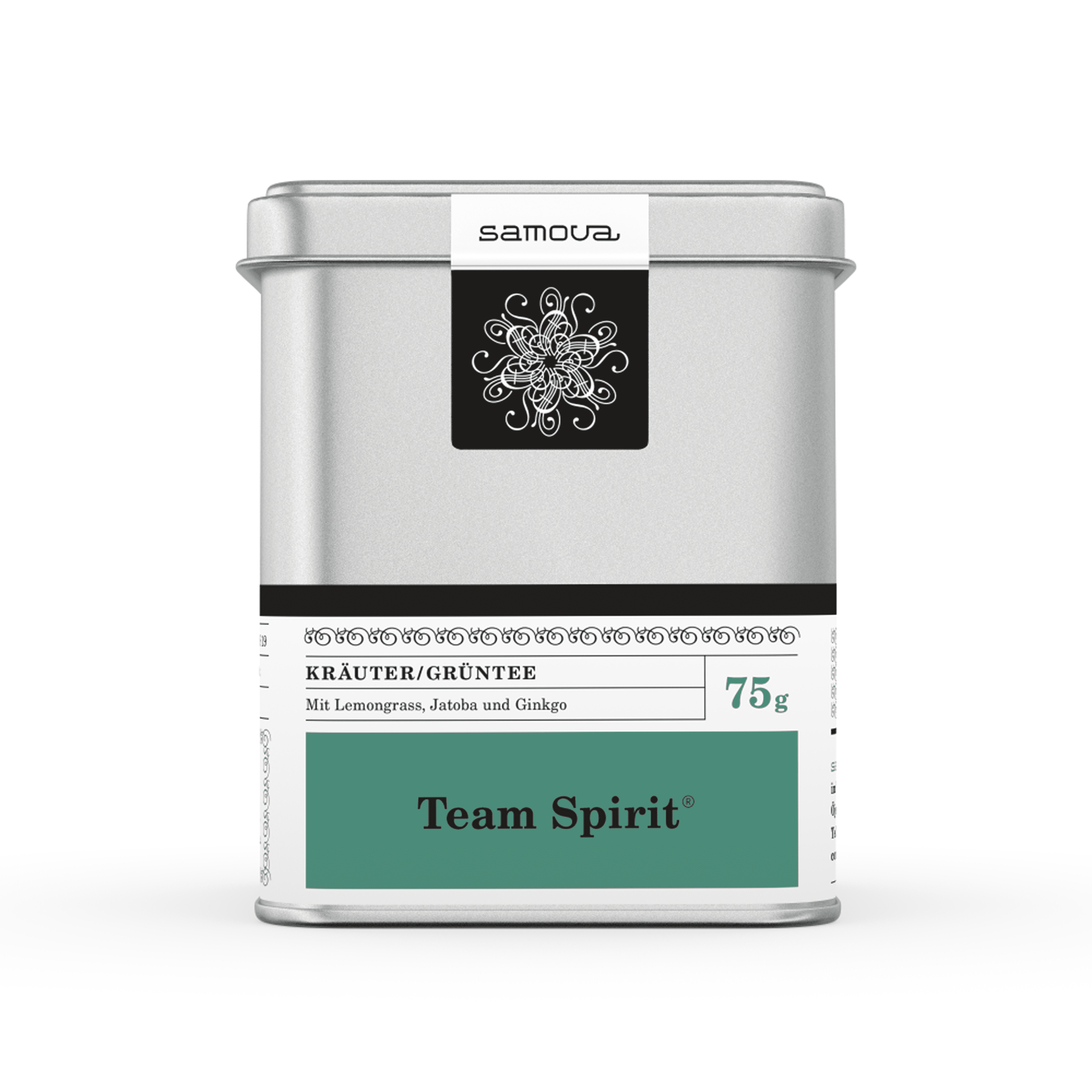 Lata de té Team Spirit