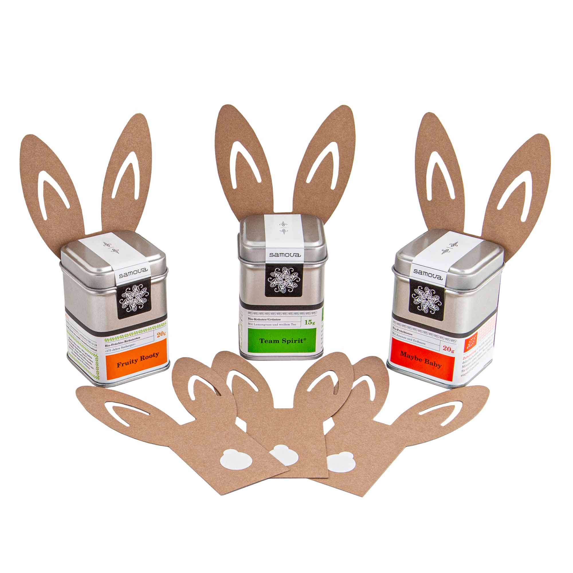 Hasenohren Geschenk-Deko
