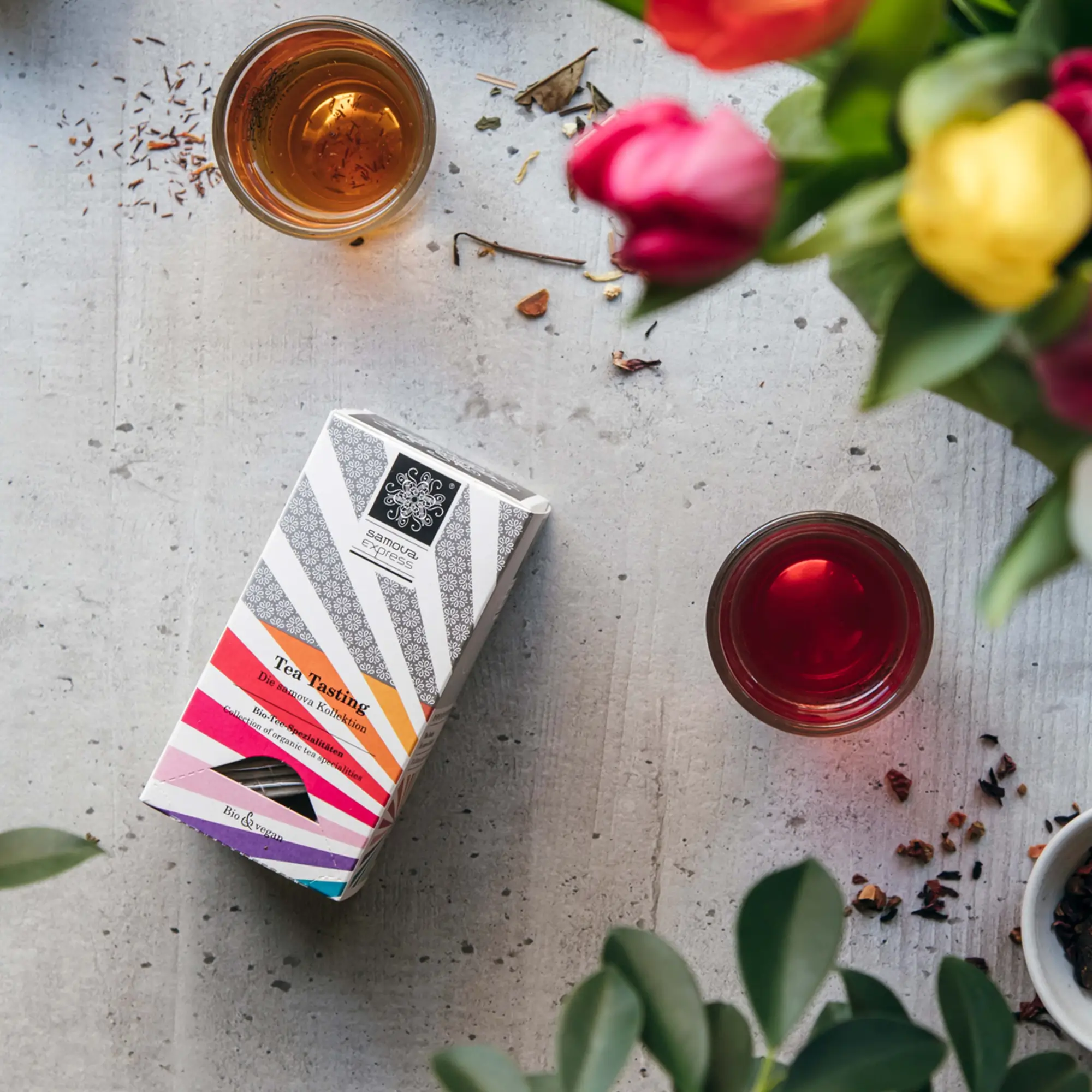 Teatasting-Box Express - Probier-Set von samova