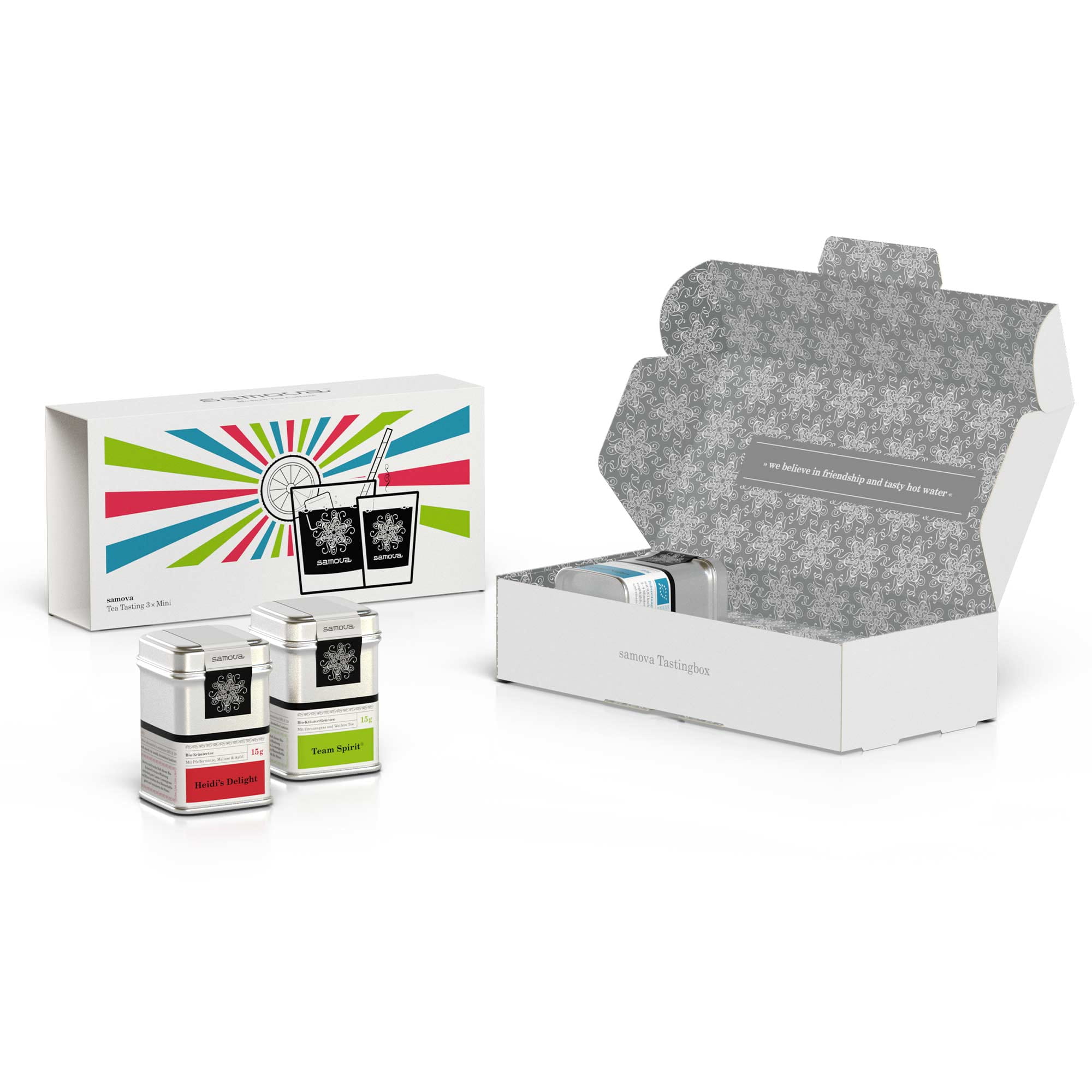 Tea Tasting Box 3er