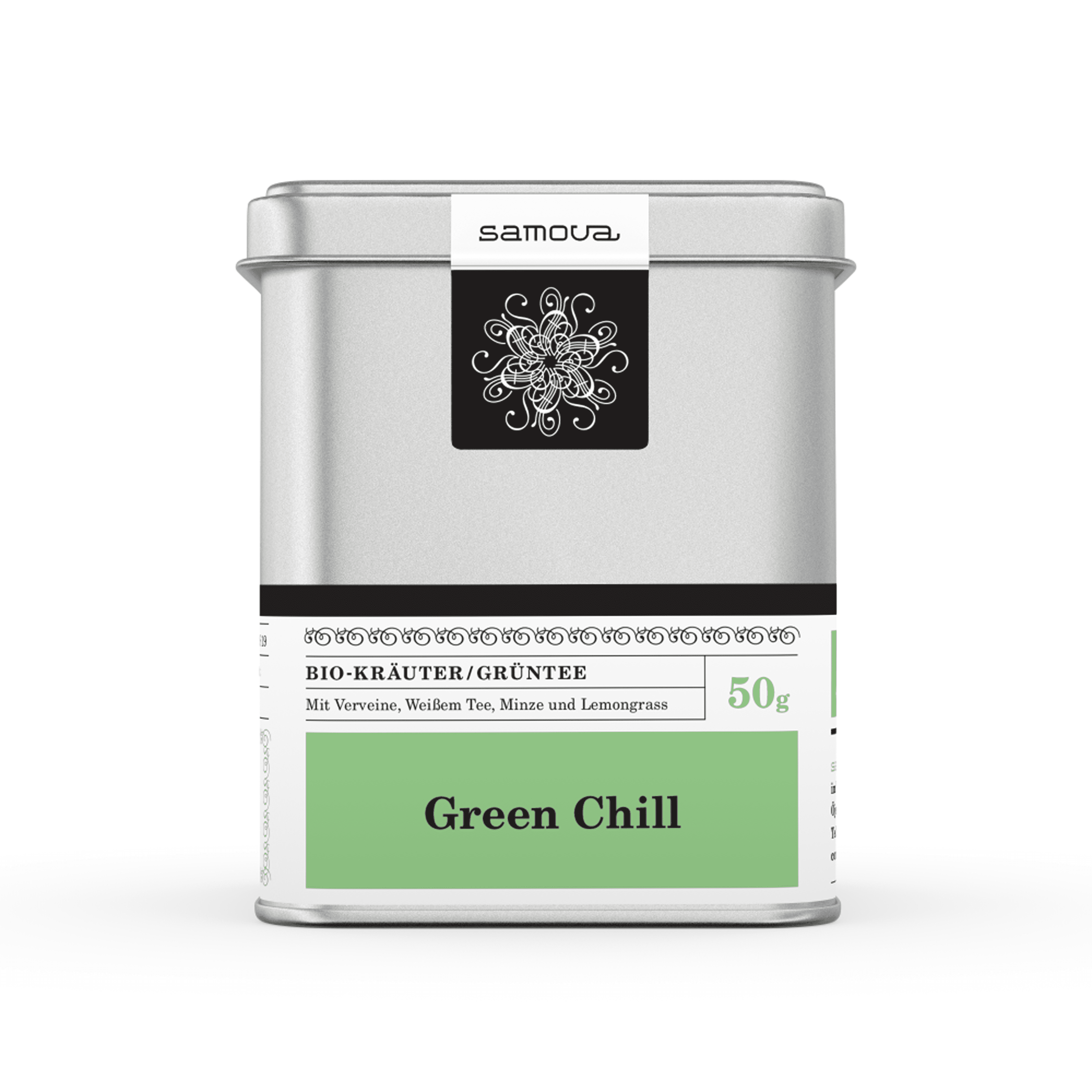 Lata de té Green Chill