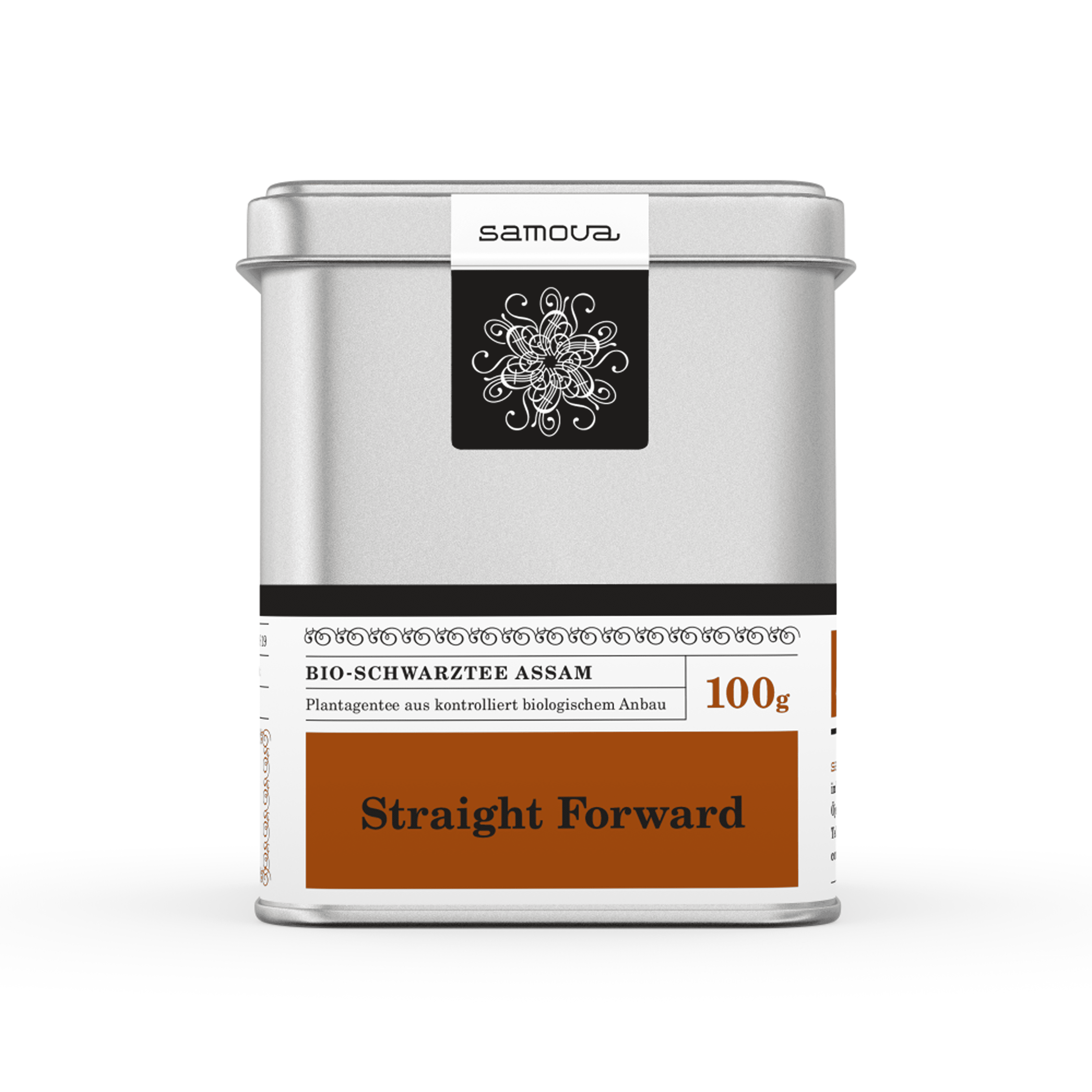 Can of Straight Forward tea