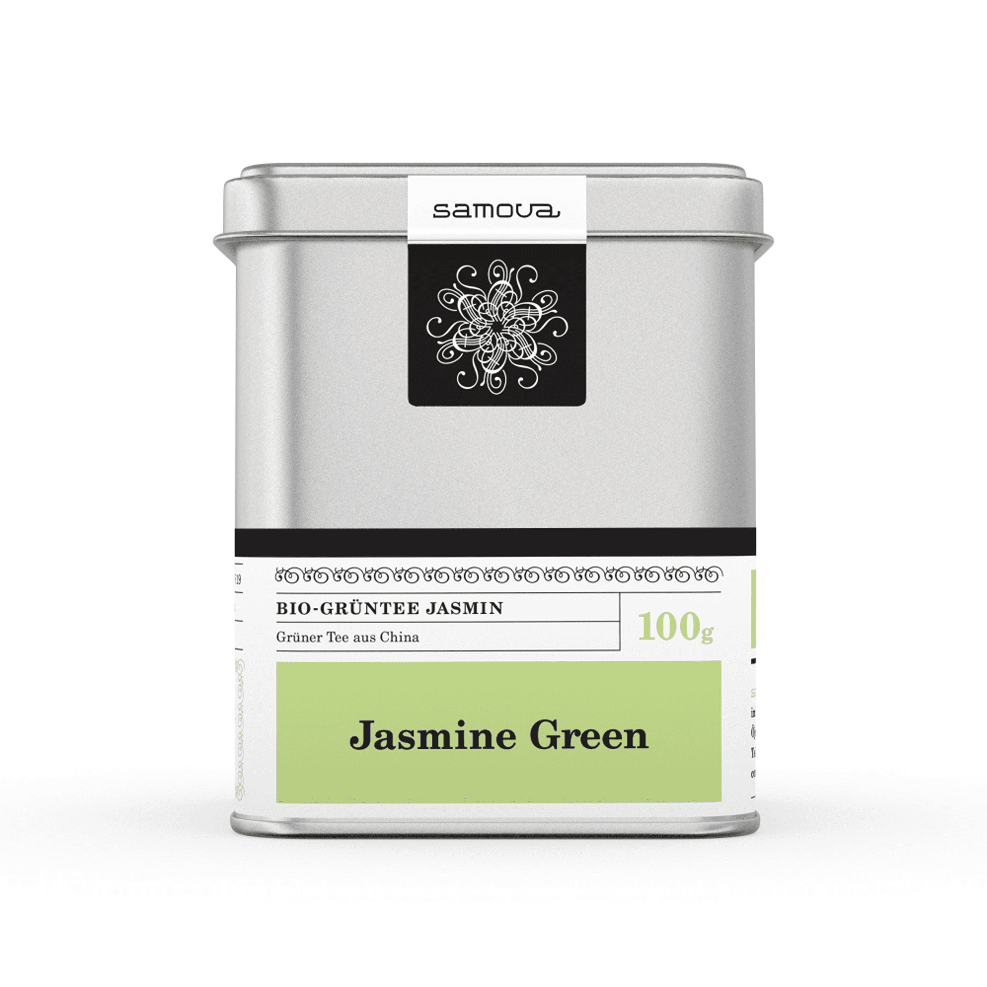 Dose der Teesorte Jasmine Green