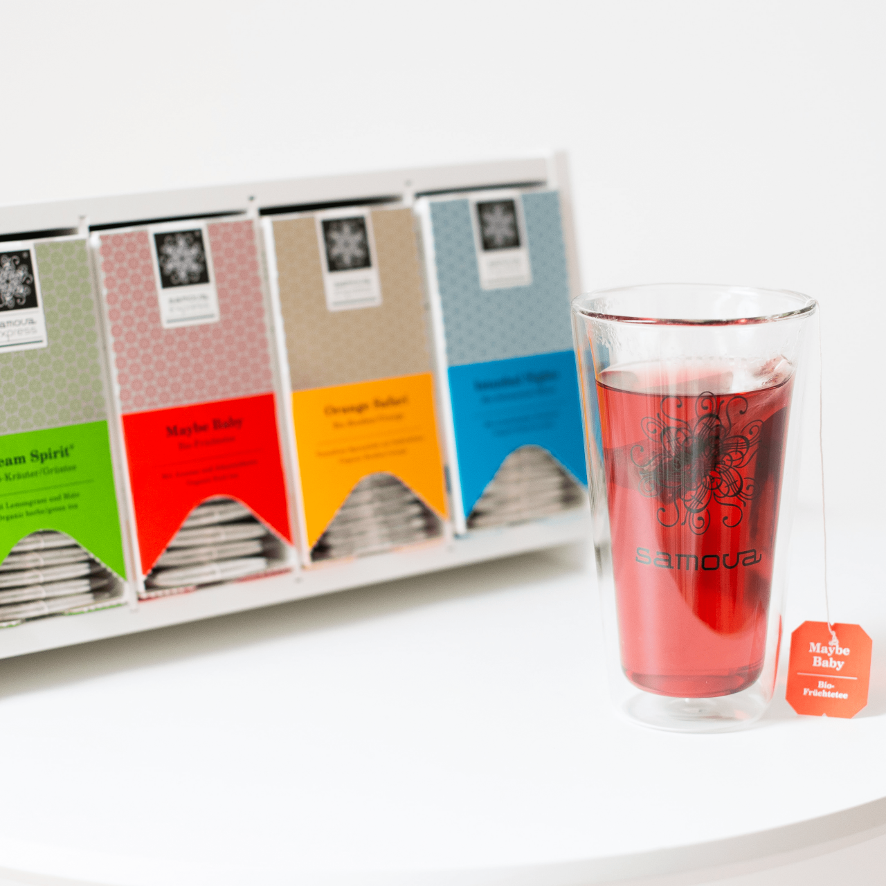 4er Display für samova Express-Teebeutel